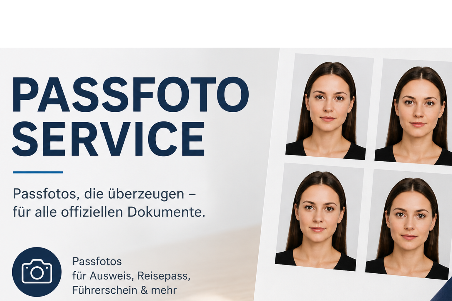 Professionelle Passfotos ohne Termin – schnell & unkompliziert bei eurer Drogerie Brunner