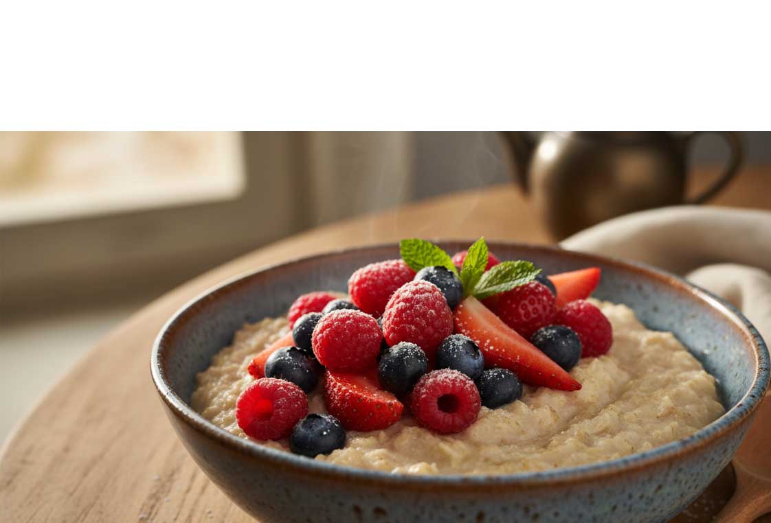 Dein Morgen. Deine Energie. Das perfekte gesunde Frühstück.