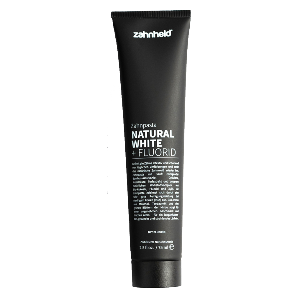 Zahnheld Zahnpasta NaturalWhite+Fluorid 75ml