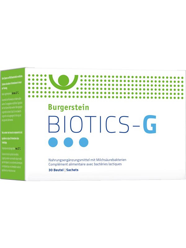 BURGERSTEIN Biotics-G Plv Btl 30 Stk